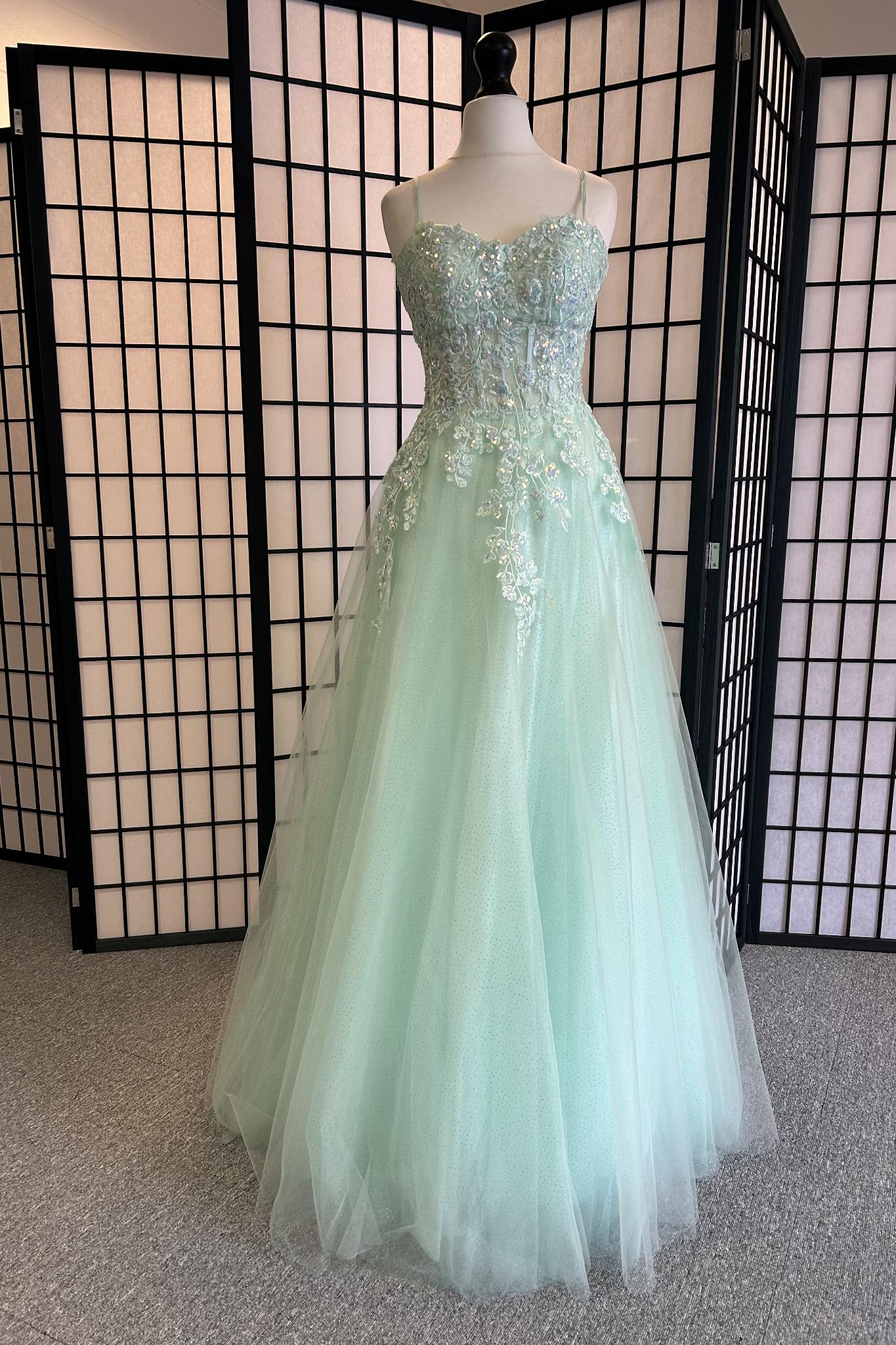 Prom frocks Embellished Mint 6