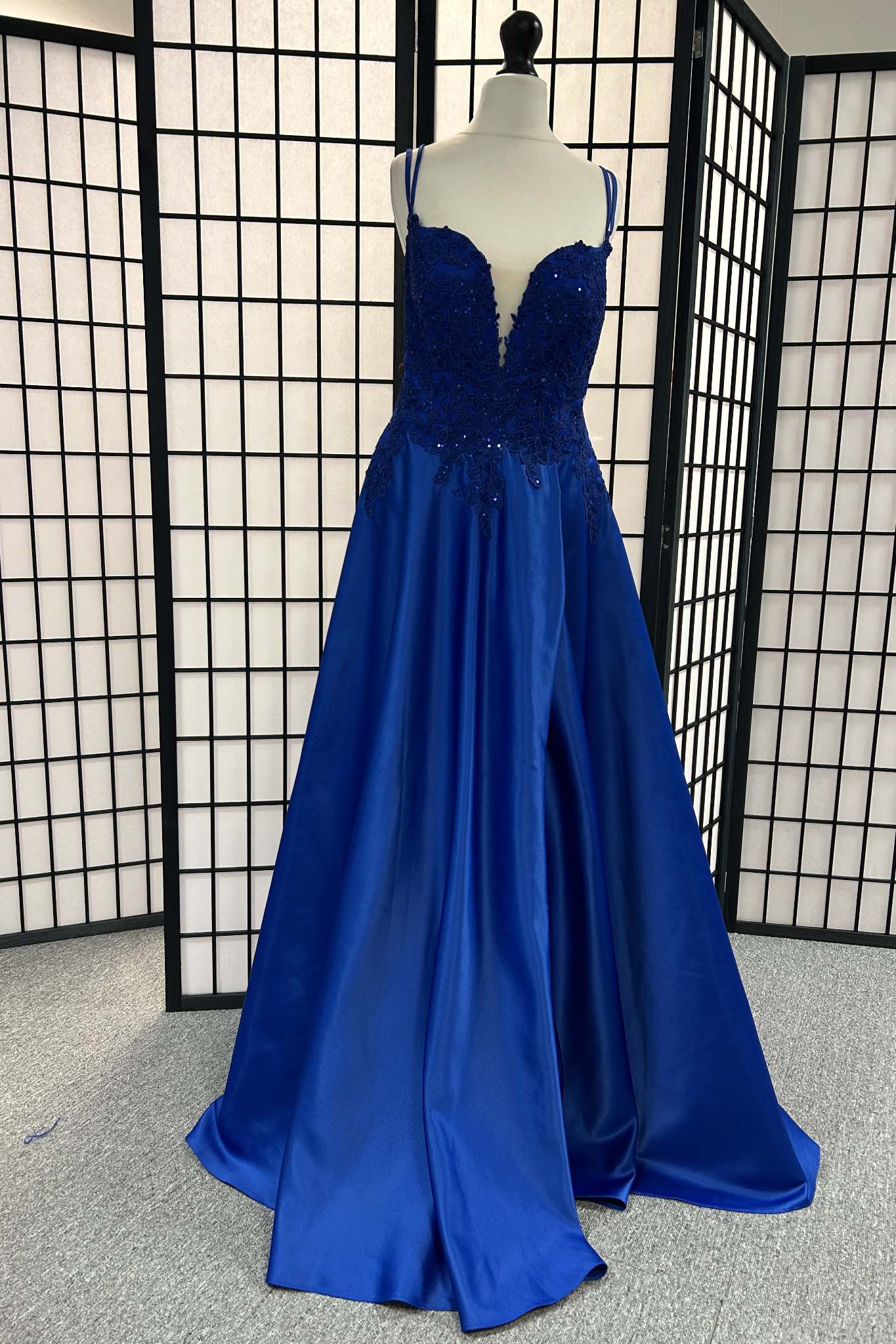 JJ House Embellished Royal Blue 14