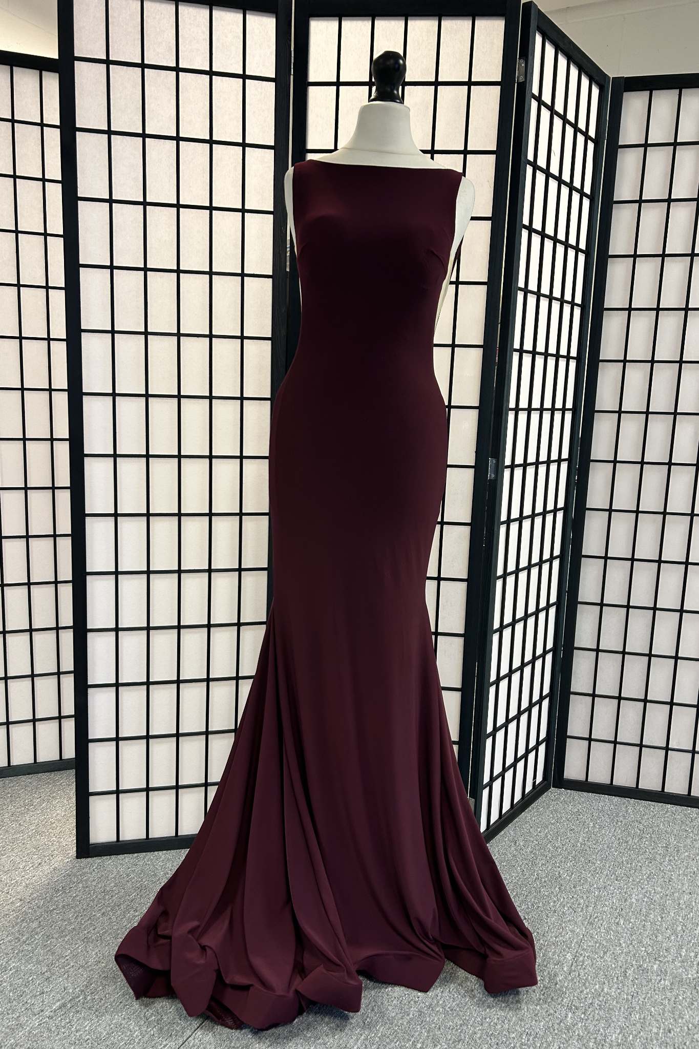 Tiffany's Plain Burgundy 6