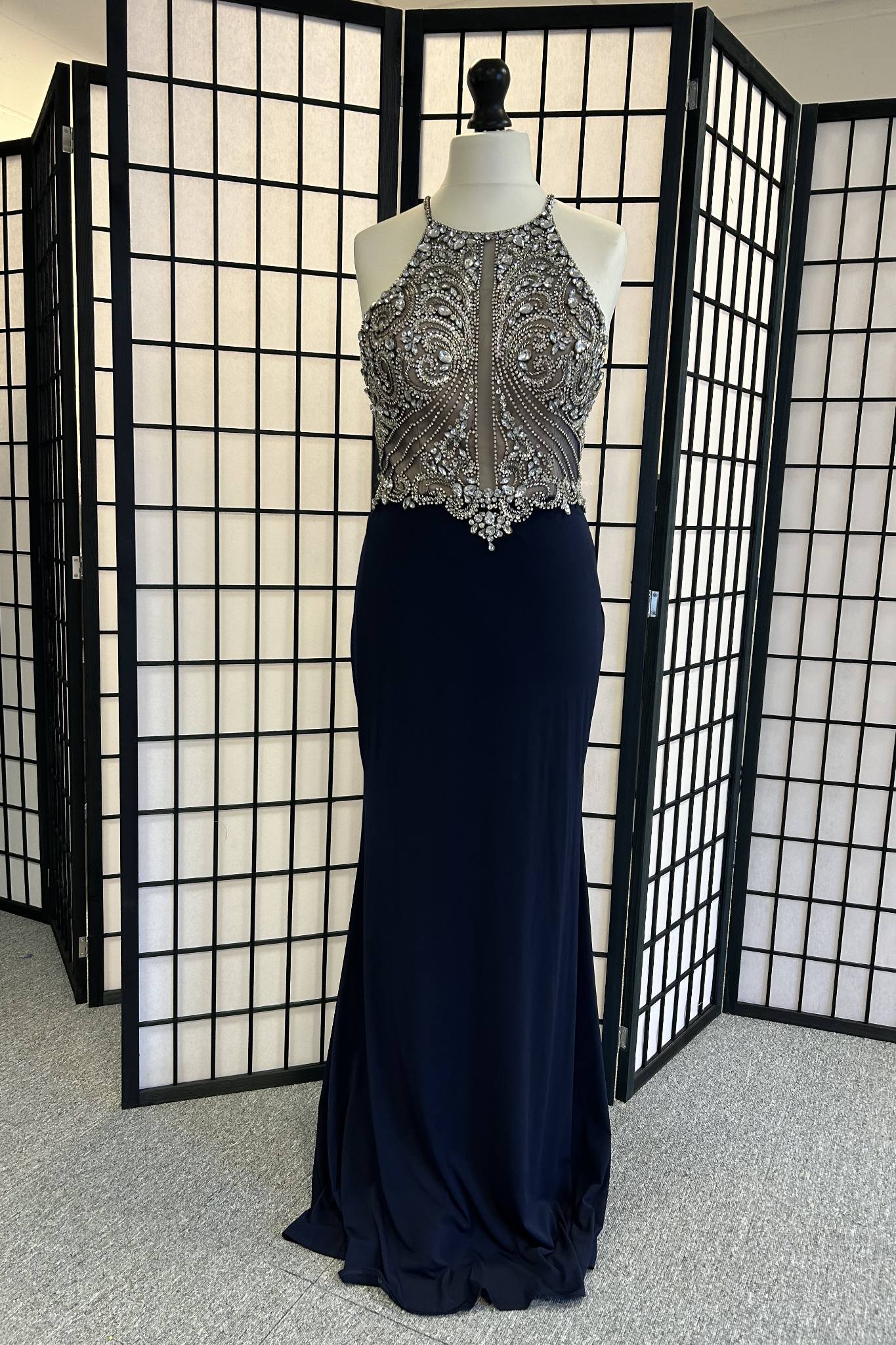 Dressmezee Embellished Navy 12