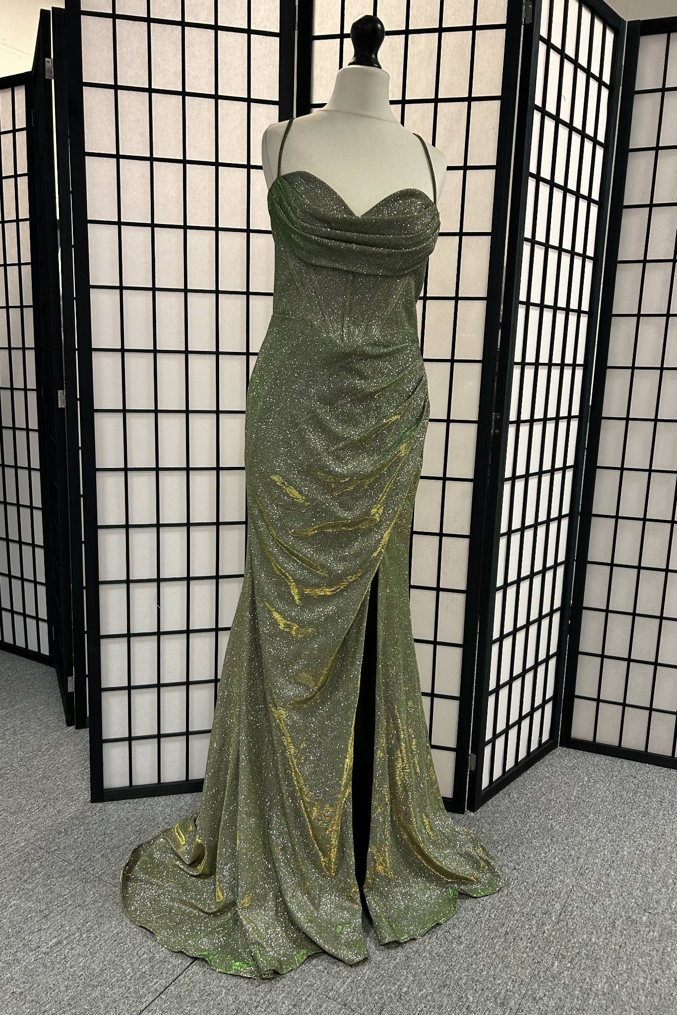 Stacees Sequin Light Green 10