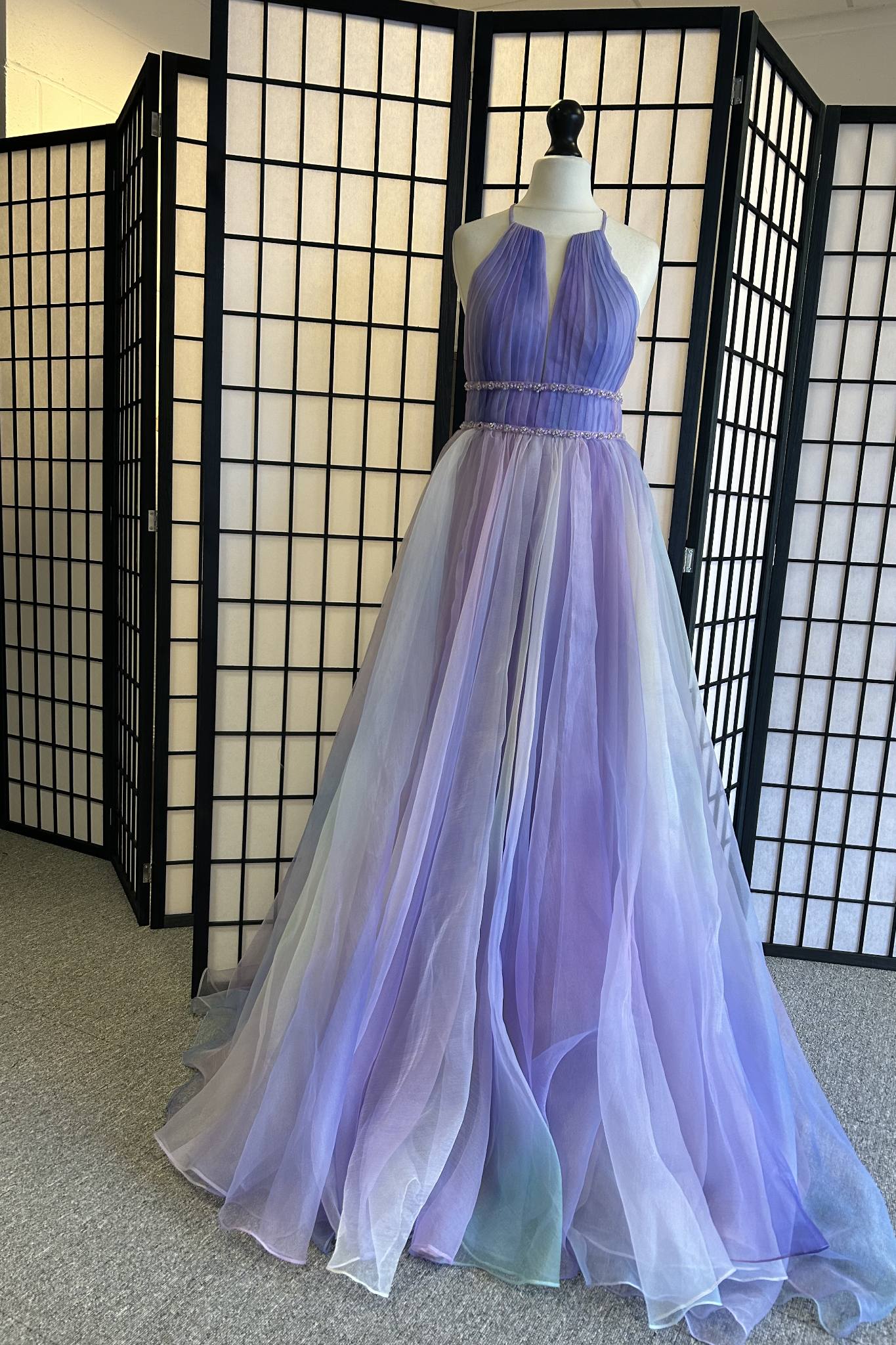 Sherri Hill Embellished Lilac 4